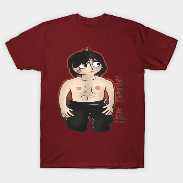 Ben Swolo T-Shirt by paigedefeliceart@yahoo.com